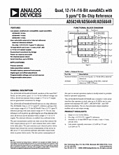 DataSheet AD5644R-5 pdf